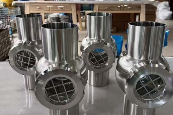 SANIARY-GRADEGLASSMIRROR,PIPE AND VALVE