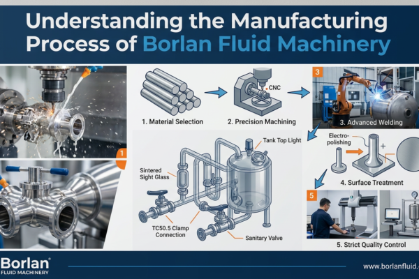 understanding the manufacturing process of borlan fluid machinery