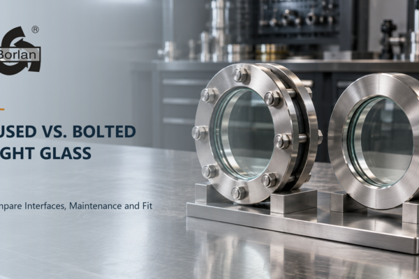 a practical, evidence aware comparison of fused and conventional bolted sight glasses, including sealing interfaces, maintenance, geometry, thermal cycling, and rfq requirements