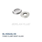 BL-KGSJSJ-XX fused clamp sight glass with glass-to-metal window
