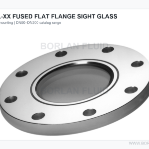 BL-SJFL-XX fused flat flange sight glass overview for DN50 to DN200
