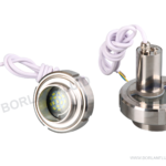 The Borlan Fluid BL101-2 integrated union sight glass light combines an LED inspection light with a stainless-steel union sight glass assembly.