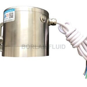 Borlan Fluid BL301-2 stainless steel sight glass spotlight with mounting bracket, side push button and power cable