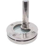 Borlan Fluid BL901-1 battery-powered integrated flanged sight glass light with stainless steel window and central lamp