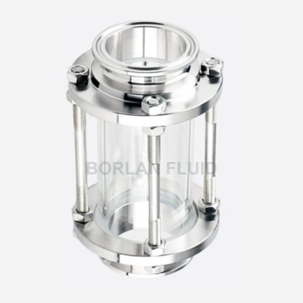Quick-Clamp Inline Pipe Sight Glass | Borlan Fluid
