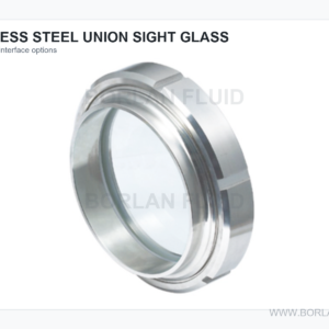 stainless steel union sight glass | din and sms